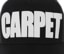 Carpet Carpet Trucker Hat - black - front