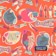 Patagonia Baggies 5" Shorts - wrasse: pollinator orange - detail