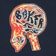 Baker Brain Donor T-Shirt - navy - front detail
