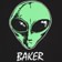 Baker Baker, CA T-Shirt - black - front detail