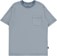 Patagonia Midweight Daily Pocket T-Shirt - weekend stripe: utility blue
