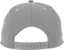 Heroin Script Snapback Hat - grey/pink - reverse