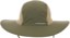 Patagonia Quandry Brimmer Hat - tent green - front