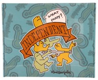 Independent Gonz Pro Stage 4 LTD Blind Box Skateboard Trucks - white/blue 215