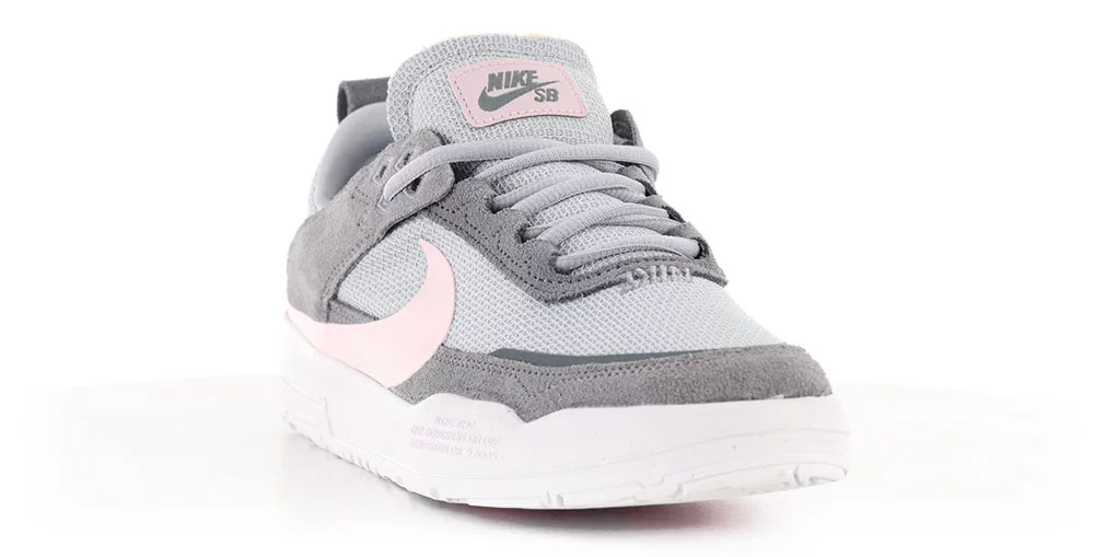 Nike SB Kids SB Day One GS Skate Shoes - cool grey/pink foam -wolf