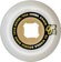 OJ Double Duro Mini Combo Skateboard Wheels - white/gum (101a/95a) - reverse