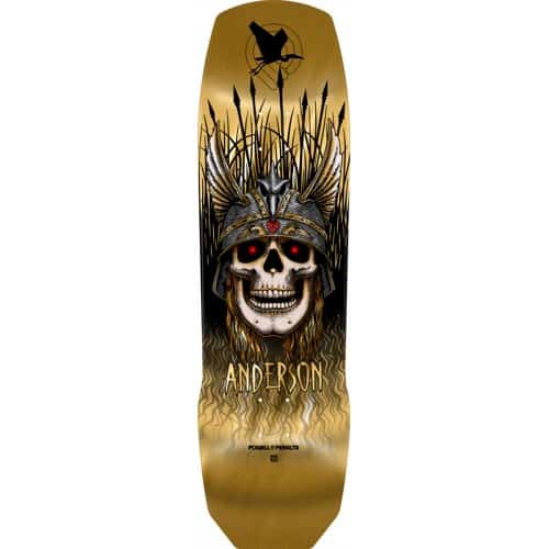 Powell Peralta Andy Anderson Heron Skull 9.13 Skateboard