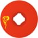 OJ Throw Ups Chubbies Skateboard Wheels - red (101a) - reverse