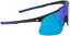 Glassy Cooper Polarized - black/blue mirror polarized lens - side