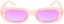 Happy Hour Oxford Sunglasses - peach party - front