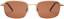 I-Sea Quinn Polarized Sunglasses - gold/brown polarized lens - front