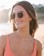 I-Sea Quinn Polarized Sunglasses - gold/brown polarized lens - lifestyle