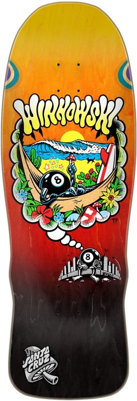 Winkowski 8Ballr Day Dream 10.35 Wheel Wells Skateboard Deck