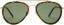 I-Sea Tatum Polarized Sunglasses - tort/green polarized lens - front