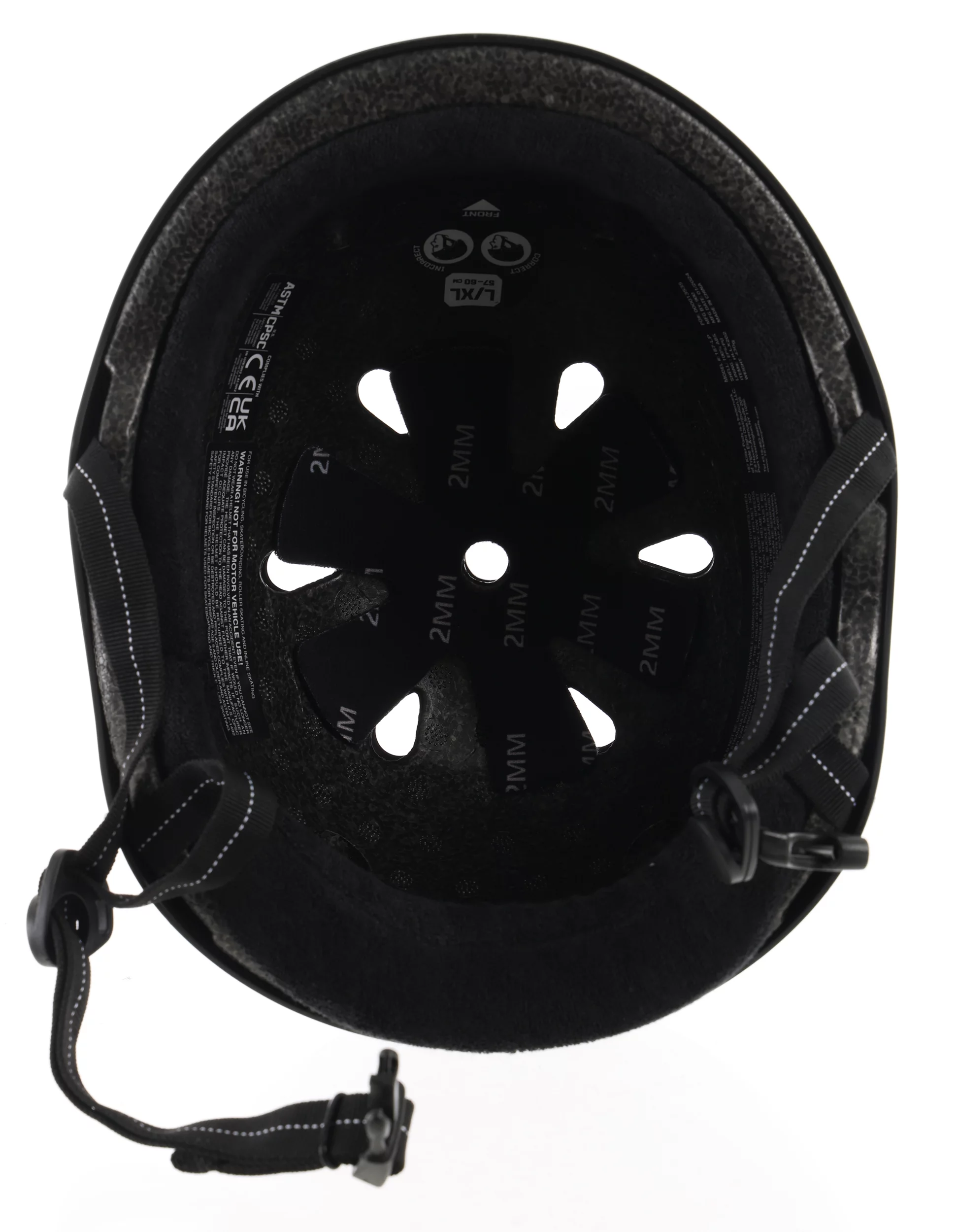 187 Killer Pads Low Pro Certified Skate Helmet - matte black | Tactics