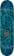 Santa Cruz Crescent Bone Hand 8.25 7 Ply Birch Skateboard Deck - top