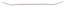 Santa Cruz Rosette Ringed Dot 8.0 7 Ply Birch Skateboard Deck - side