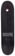 Meow Sticker Pile 8.5 Skateboard Deck - black - top
