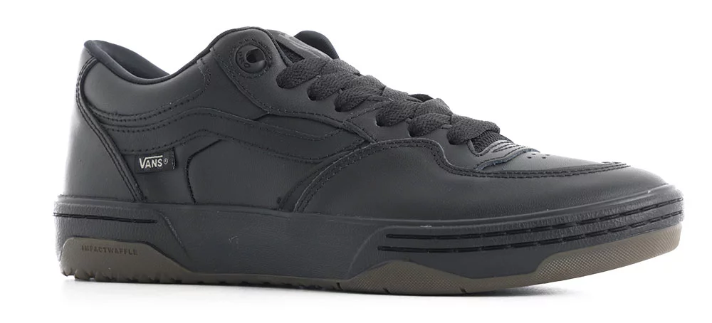 Vans Rowan Pro Skate Shoes leather black Tactics