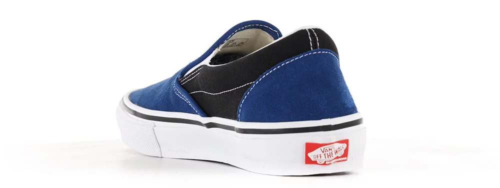 Vans Skate Slip-On Shoes - sport blue/black | Tactics