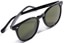 Electric Oak Polarized Sunglasses - gloss black/grey polarized lens - alternate
