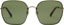 I-Sea Emerson Polarized Sunglasses - gold/green polarized lens - front