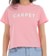 Carpet Women's Rhinestone Logo T-Shirt - pink - alternate