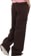 Volcom Women's Cargstone Pants - dark chocolate - alternate side