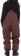 Volcom Women's Creston 3D Stretch Bib Overall Insulated Pants - mahogany - reverse