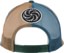 Dime Cosmic Trucker Hat - green - reverse