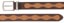 Dime Premium Leather Belt - brown - detail