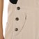 Rhythm Women's Hope Corduroy Overall Pants - sand - side detail
