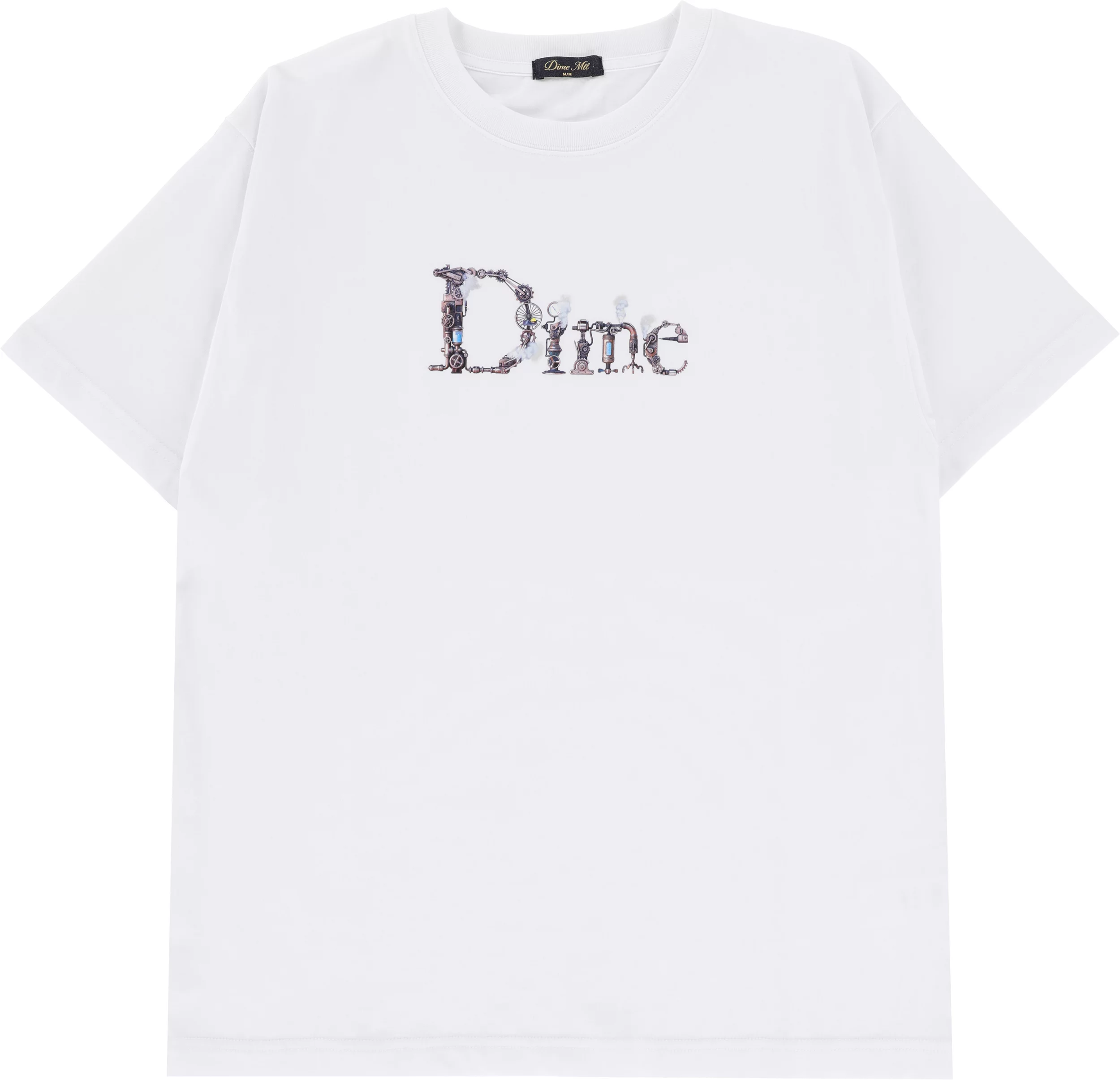 【DIME】 Classic Steampunk T-Shirt / White Dime Classic Steampunk T-Shirt - white | Tactics