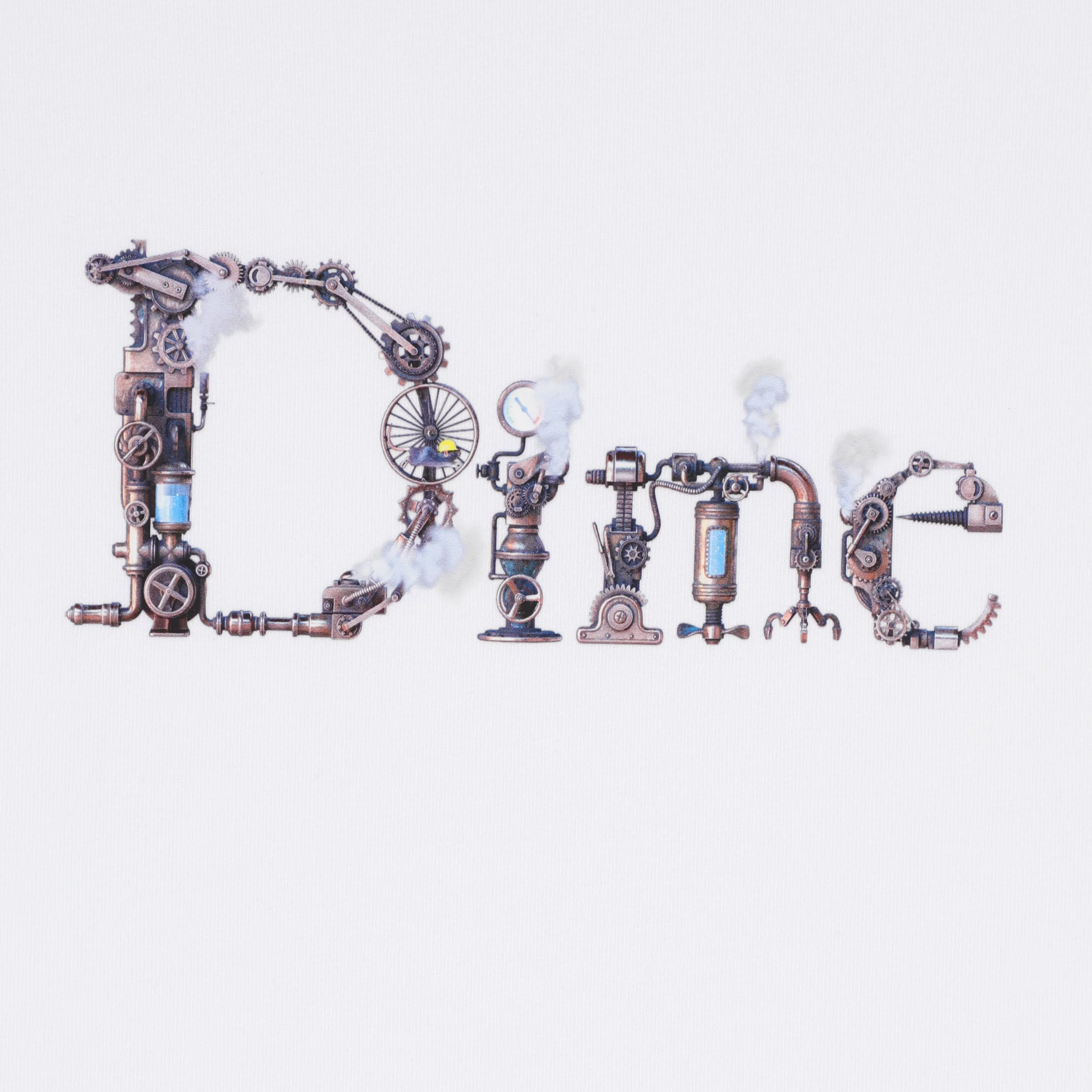 【関税込み】Dime ホワイト Classic Steampunk Tシャツ Dime Classic steampunk t-shirt | WHITE | SEVENSTORE