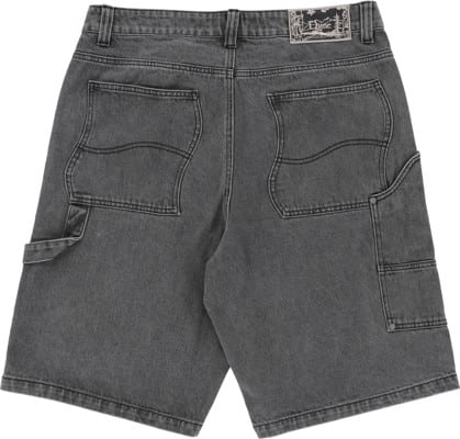 【DIME】 Carpenter Denim Shorts / Fadede Black Dime Carpenter Denim Shorts - faded black | Tactics