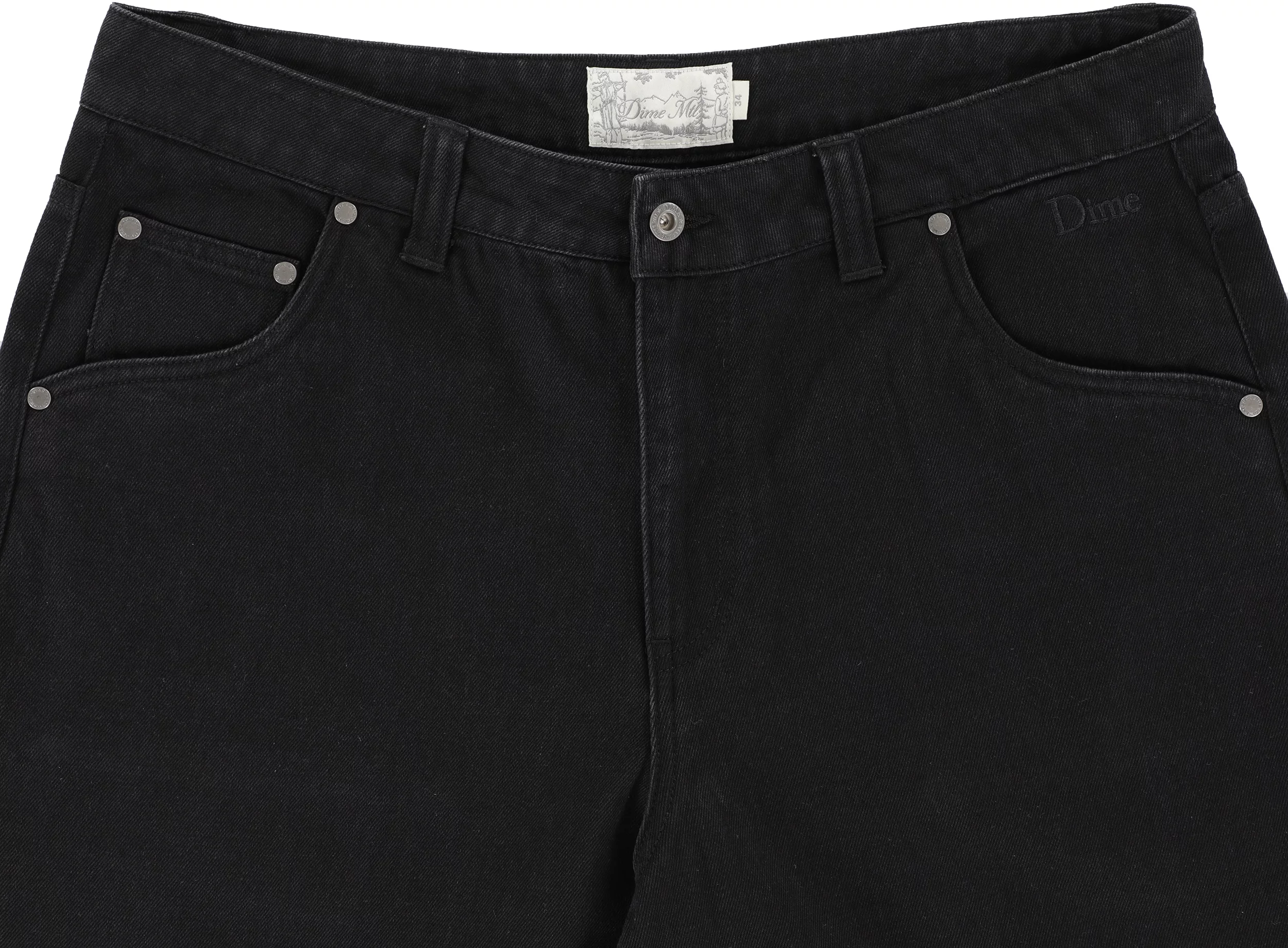 Supreme Rigid Baggy Black Selvedge Jean (FW24)