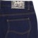 Dime Classic Relaxed Denim Jeans - indigo washed v2 - reverse detail