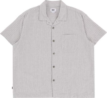 Obey Reducer S/S Shirt - brown multi - view large