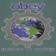 Obey Peace & Unity T-Shirt - pigement rain forest - front detail