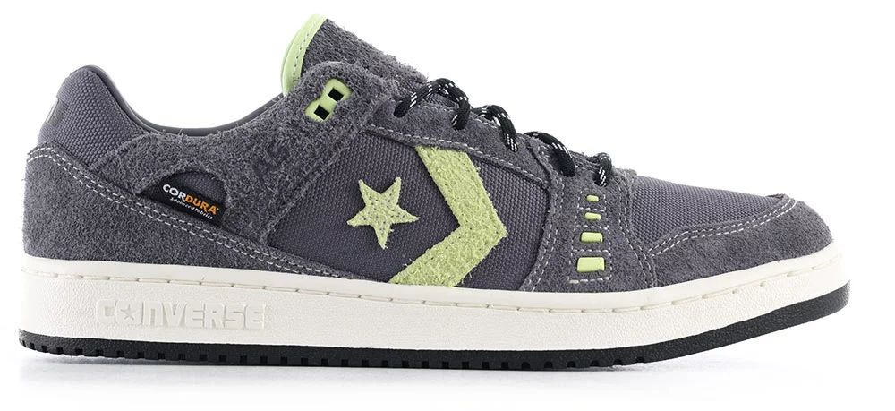 Converse AS-1 Pro Skate Shoes - plum cove/black/citron thistle