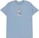 Fucking Awesome Bike Girl T-Shirt - stone blue