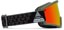 Electric Hex Goggles + Bonus Lens - drama moss black/red chrome + rose bonus lens - side