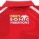 Obey Soccer Jersey - red - reverse detail