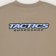 Tactics Throwback Logo T-Shirt - light brown - alternate reverse