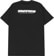 Tactics Throwback Logo T-Shirt - black - reverse
