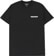 Tactics Throwback Logo T-Shirt - black - front