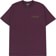 Tactics Throwback Logo T-Shirt - dusk - front