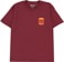Tactics Kids Nice Buns T-Shirt - maroon
