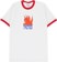Tactics Ur Top Advisor Ringer T-Shirt - white/red