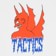 Tactics Ur Top Advisor Ringer T-Shirt - white/red - front detail